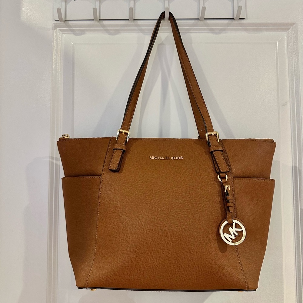 Michael Kors Tan Leather Tote